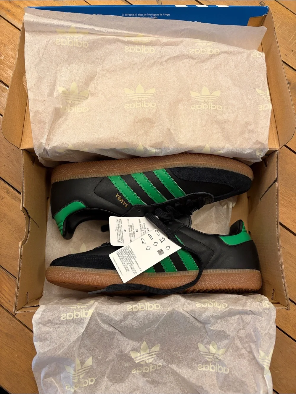 Adidas Samba OG Austin FC Sneakers Black Green Men’s 8 1/2